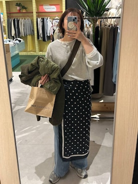 rikaさん（レディース・164cm）の冬コーディネート