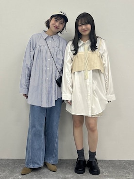 rikaさん（レディース・164cm）の春コーディネート