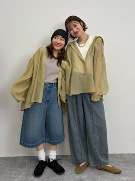 rikaさん（レディース・164cm）の春コーディネート