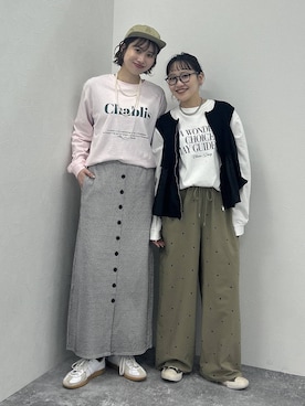 rikaさん（レディース・164cm）の春コーディネート