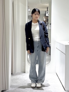 「FREE'S MART（フリーズマート）のアイテム（パンツ）」を使った、yooo0onさん（レディース・164cm）の秋コーディネート