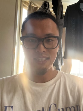 「OWNDAYS（オンデーズ）のアイテム」を使った、kznrisdkさん（メンズ・173cm）の夏コーディネート