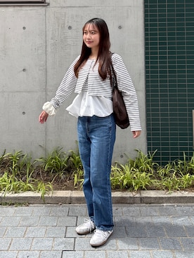 「PANDORA（パンドラ）のアイテム」を使った、natsuki⭐︎さん（レディース・158cm）の夏コーディネート
