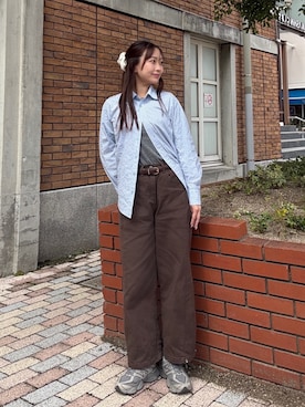 「アイテム（アイシャドウ）」を使った、natsuki⭐︎さん（レディース・158cm）の春コーディネート