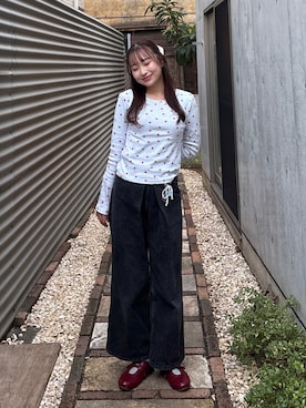 natsuki⭐︎さん（レディース・158cm）の冬コーディネート