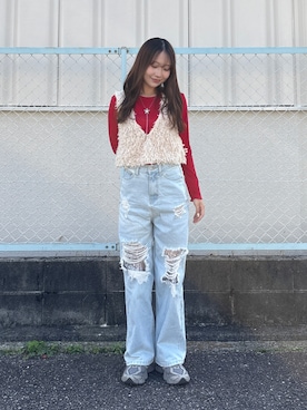 「アイテム（ビューティーグッズ）」を使った、natsuki⭐︎さん（レディース・158cm）の春コーディネート