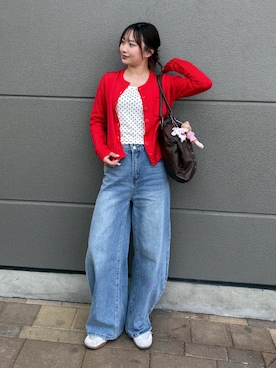 「PANDORA（パンドラ）のアイテム」を使った、natsuki⭐︎さん（レディース・158cm）の春コーディネート