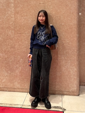 natsuki⭐︎さん（レディース・158cm）の冬コーディネート