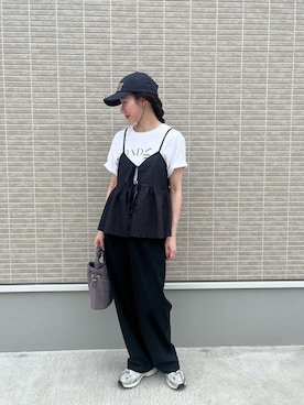 「Riberry（リベリー）のアイテム」を使った、naccchiiiiさん（レディース・159cm）の秋コーディネート