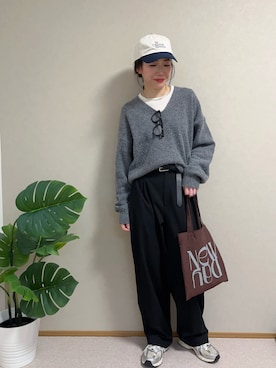 「COLONY 2139（コロニートゥーワンスリーナイン）のアイテム」を使った、naccchiiiiさん（レディース・159cm）の秋コーディネート