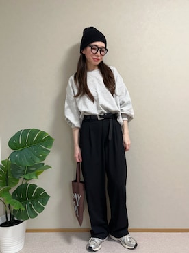 「COLONY 2139（コロニートゥーワンスリーナイン）のアイテム」を使った、naccchiiiiさん（レディース・159cm）の秋コーディネート