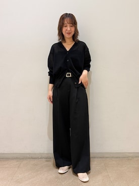 「LE TALON（ルタロン）のアイテム」を使った、uedaさん（レディース・160cm）の春コーディネート