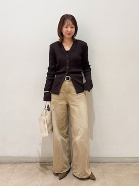 uedaさん（レディース・160cm）の春コーディネート