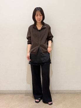 「LE TALON（ルタロン）のアイテム」を使った、uedaさん（レディース・160cm）の春コーディネート