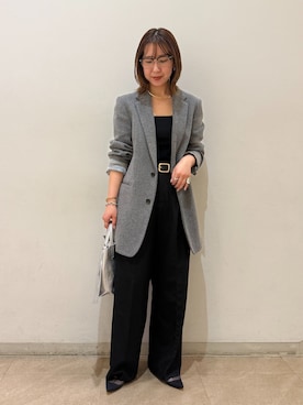 「LE TALON（ルタロン）のアイテム」を使った、uedaさん（レディース・160cm）の春コーディネート