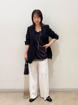 「LE TALON（ルタロン）のアイテム」を使った、uedaさん（レディース・160cm）の秋コーディネート