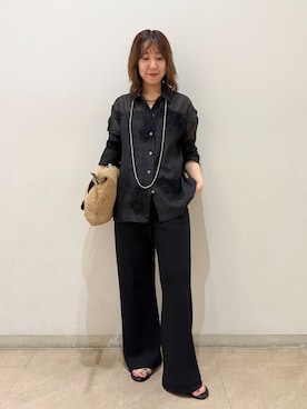 「LE TALON（ルタロン）のアイテム」を使った、uedaさん（レディース・160cm）の春コーディネート