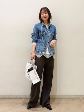 uedaさん(レディース・160cm)の春コーディネート