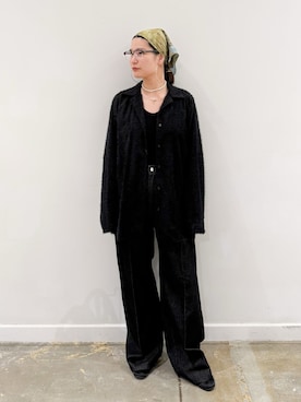 「Wrangler（ラングラー）のアイテム」を使った、YUIさん（レディース・164cm）の夏コーディネート