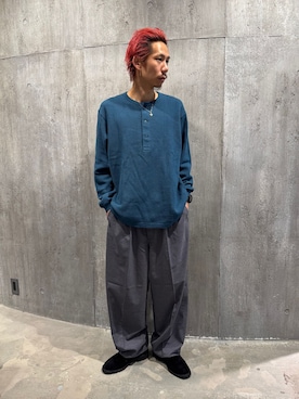 「KENFORD（ケンフォード）のアイテム」を使った、NIBOさん（メンズ・175cm）の秋コーディネート