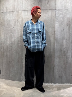 「JOURNAL STANDARD J.S HOMESTEAD（ジャーナルスタンダードホームステッド）のアイテム」を使った、NIBOさん（メンズ・175cm）の夏コーディネート