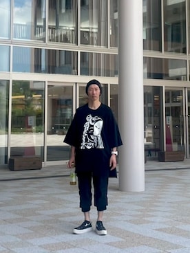 WTAPSのカーゴパンツ（ブラック系）を使った人気ファッション
