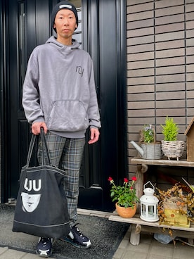 「UNDERCOVER（アンダーカバー）のアイテム」を使った、jurumerouさん（メンズ・169cm）の冬コーディネート