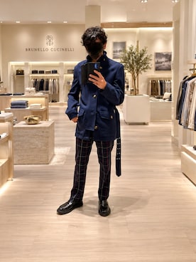 「CAMPER（カンペール）のアイテム」を使った、Na:katenさん（メンズ・170cm）の秋コーディネート