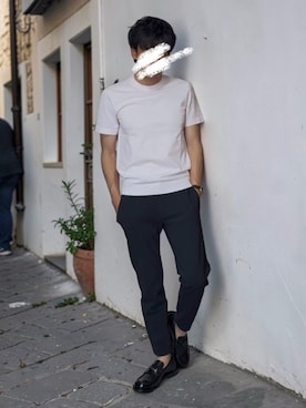 「GUCCI（グッチ）のアイテム（シューズ）」を使った、Na:katenさん（メンズ・170cm）の春コーディネート