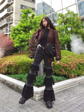 やぶさやさん（骨格ストレート・レディース・170cm）の冬コーディネート