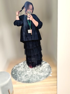 「LUDIC PARK（ルディックパーク）のアイテム」を使った、まあさんさん（レディース・153cm）の春コーディネート