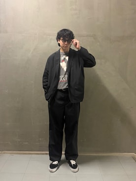 「BURLAP OUTFITTER（バーラップアウトフィッター）のアイテム」を使った、takehiro31さん（メンズ・176cm）の春コーディネート