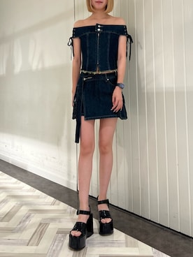 前原愛唯さん（レディース・165cm）の春コーディネート