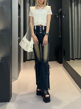 前原愛唯さん(レディース・165cm)の夏コーディネート