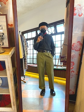 「林百貨」｜CHLeeさん（メンズ・165cm）の冬コーディネート