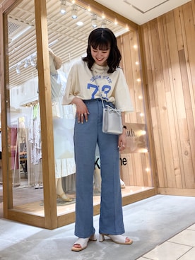 Nao Odakaさん（レディース・156cm）の夏コーディネート