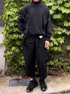 「Acne Studios（アクネストゥディオズ）のアイテム（スウェット）」を使った、KOUTAROUさん（メンズ・175cm）の春コーディネート