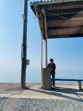 「BEAMS（ビームス）のアイテム（サングラス）」を使った、ミさん（レディース・160cm）の秋コーディネート