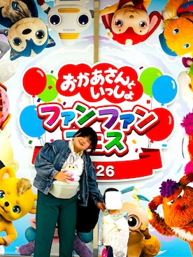 「しまむら（シマムラ）のアイテム（ジャケット/アウター）」を使った、ペランコラリウスさん（レディース・160cm）の春コーディネート