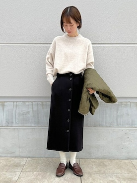 「traditionalweatherwear」｜天本さん（レディース・165cm）の秋コーディネート