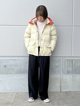 天本さん(レディース・165cm)の冬コーディネート