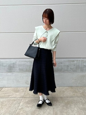 天本さん（レディース・165cm）の冬コーディネート