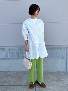 天本さん（レディース・165cm）の冬コーディネート