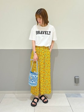 天本さん（レディース・165cm）の夏コーディネート