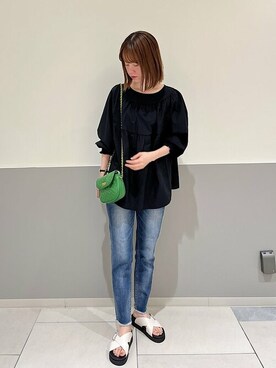 天本さん（レディース・165cm）の夏コーディネート