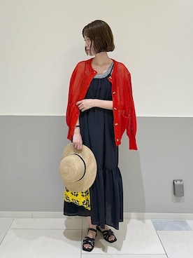 天本さん（レディース・165cm）の夏コーディネート