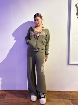 「セットアップ‎」｜★nana★さん（レディース・159cm）の秋コーディネート