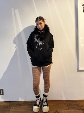 「アイテム（タイツ/ストッキング）」を使った、★nana★さん（レディース・158cm）の秋コーディネート