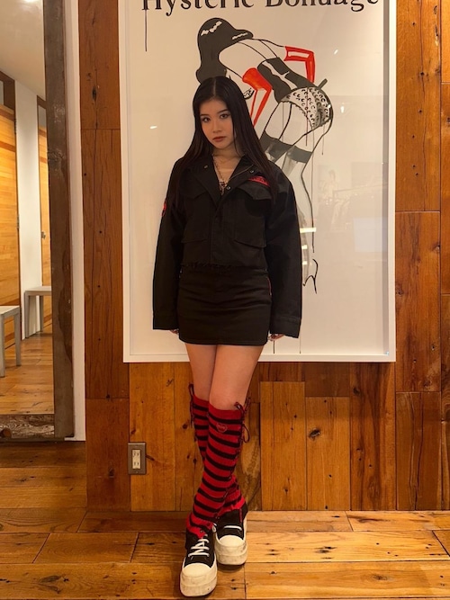 HYSTERIC GLAMOUR（ヒステリックグラマー） スカート FIRE HYSTERIC