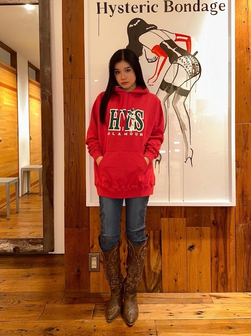 HYSTERIC GLAMOUR（ヒステリックグラマー） パーカー HYS UNIVERSITY